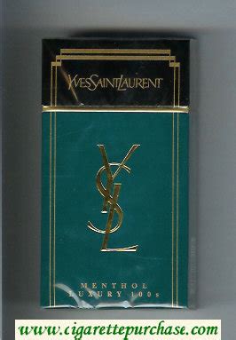 cigarettes yves saint laurent|ysl cigarettes where to buy.